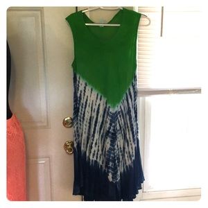 Beachy Tie-dye Dress